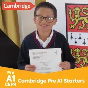Inscription à l'examen Cambridge Pre A1 Starters à Huaraz
