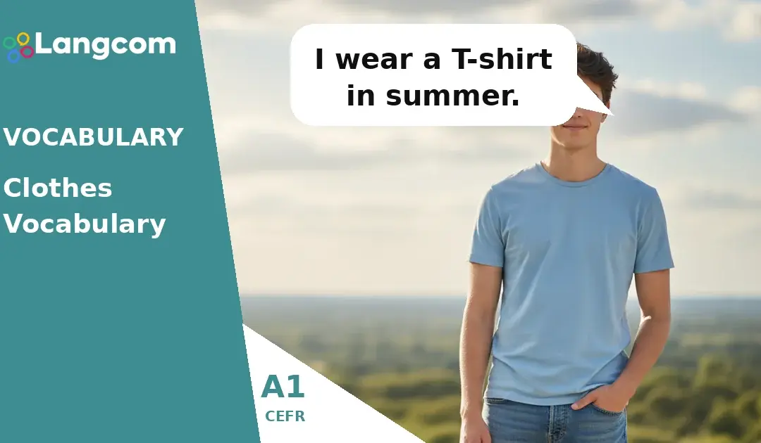 A1 English Vocabulary: Essential Clothes for Everyday Life