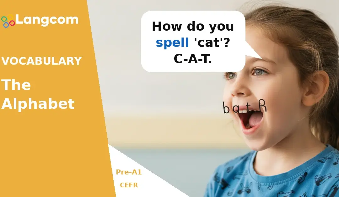 الأبجدية الإنجليزية: خطوتك الأولى (ما قبل المستوى A1)